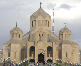 La cathédrale Sourp Krikor Loussavoritch