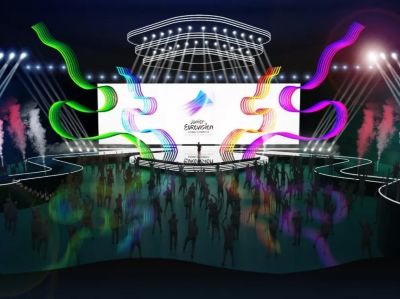 La scène de l'Eurovision Junior 2019