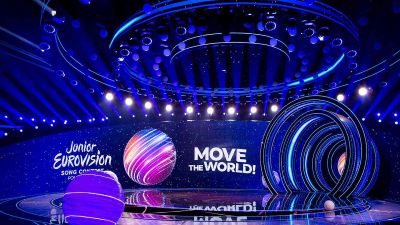 La scène de l'Eurovision Junior 2020