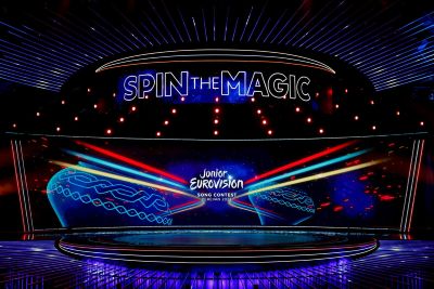 La scène de l'Eurovision Junior 2022