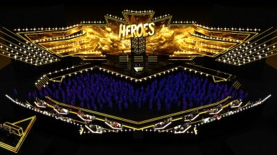 La scène de l'Eurovision Junior 2023