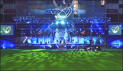 Le décor Eurovision 2001