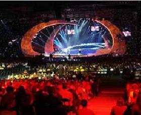 Le décor Eurovision 2003