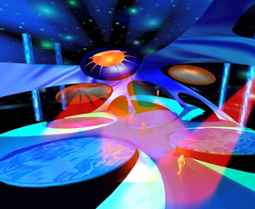 Le décor Eurovision 2004