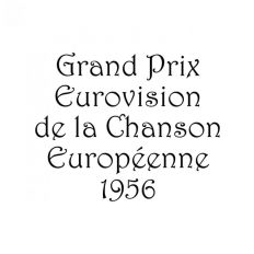Logo Eurovision 1956