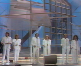 Franck Olivier, Margo, Chris Roberts, Ireen Sheer, Malcolm Roberts, Diane Solomon (Luxembourg)