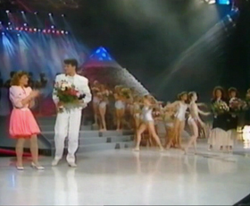 Victoire de Johnny Logan (Irlande)