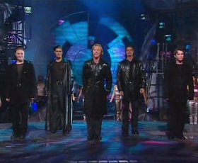 Boyzone à l'entracte
