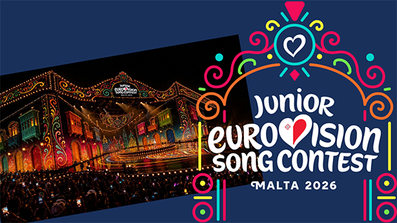 Eurovision Junior 2026 : Th&egrave;me graphique et sc&egrave;ne r&eacute;v&eacute;l&eacute;s